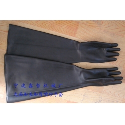 XZ-65喷砂手套，光面橡胶手套，喷砂专用手套